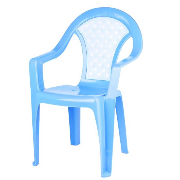 Кресло Плетёнка синее