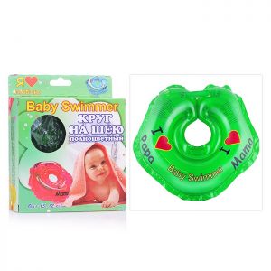 Круг зеленый (полноцветный), для купания новорожденных