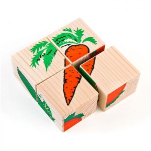 Кубики Овощи (4)