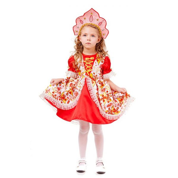 Карнавальный костюм Царевна (платье