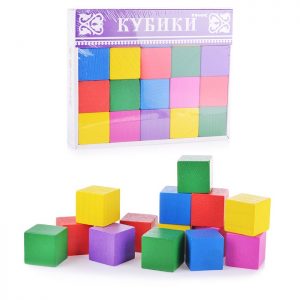 Кубики Цветные (20)